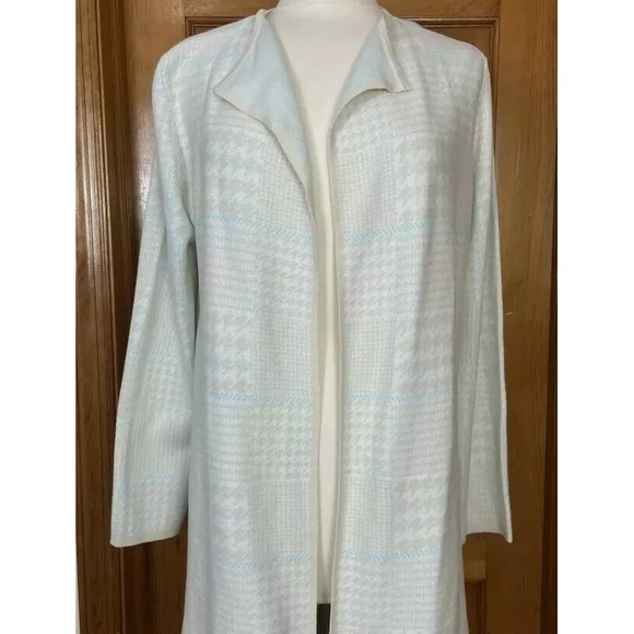 Anne Klein Sweaters - Anne Klein Sz  Medium  Open Cardigan Long knit Women's Mfg $109 NEW